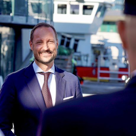 Crown Prince Haakon in Bergen